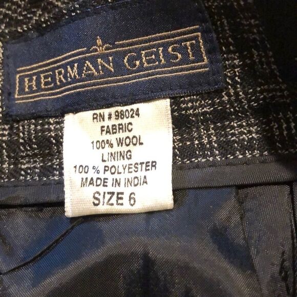 Herman Geist Wool Slacks - Picture 4 of 5